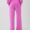 Pantalones de sudadera de felpa suave Vintagesoft de pierna ancha