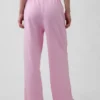 Pantalones de sudadera de felpa suave Vintagesoft de pierna ancha