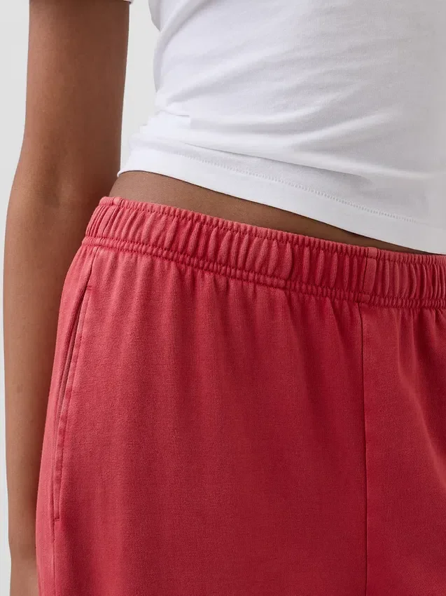 Pantalones de sudadera de felpa suave Vintagesoft de pierna ancha