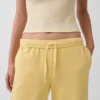 Pantalones de sudadera de felpa suave Vintagesoft de pierna ancha
