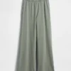 Pantalones de sudadera de felpa suave Vintagesoft de pierna ancha