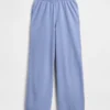 Pantalones de sudadera de felpa suave Vintagesoft de pierna ancha