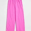 Pantalones de sudadera de felpa suave Vintagesoft de pierna ancha