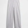 Pantalones de sudadera de felpa suave Vintagesoft de pierna ancha