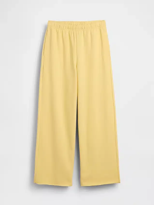 Pantalones de sudadera de felpa suave Vintagesoft de pierna ancha