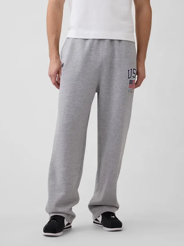 Pantalones de sudadera gruesos para adultos del equipo de EE. UU.