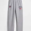 Pantalones de sudadera gruesos para adultos del equipo de EE. UU.
