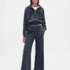 Pantalones de sudadera holgados con logotipo Vintagesoft