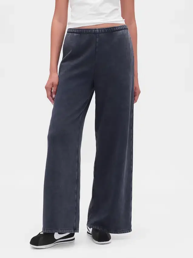 Pantalones de sudadera holgados con logotipo Vintagesoft
