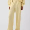 Pantalones de sudadera holgados de felpa Vintagesoft de talle medio