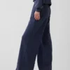 Pantalones de sudadera holgados de felpa Vintagesoft de talle medio