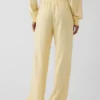 Pantalones de sudadera holgados de felpa Vintagesoft de talle medio