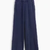 Pantalones de sudadera holgados de felpa Vintagesoft de talle medio