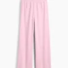 Pantalones de sudadera holgados de felpa Vintagesoft de talle medio
