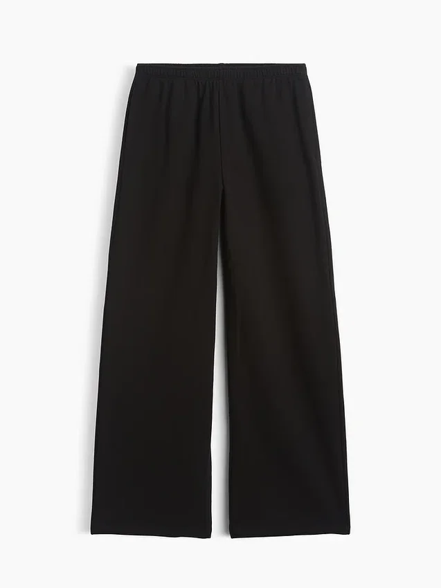 Pantalones de sudadera holgados de felpa Vintagesoft de talle medio