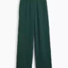 Pantalones de sudadera holgados de felpa Vintagesoft de talle medio