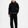 Pantalones de sudadera holgados de peso pesado para adultos