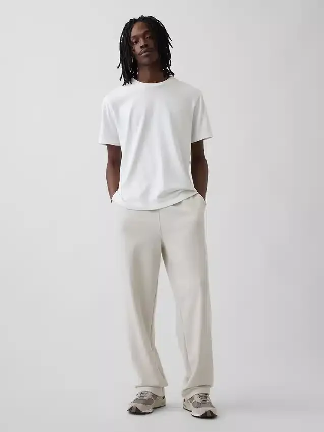 Pantalones de sudadera holgados de peso pesado para adultos