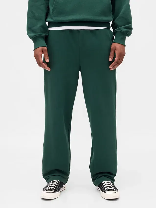 Pantalones de sudadera holgados de peso pesado para adultos