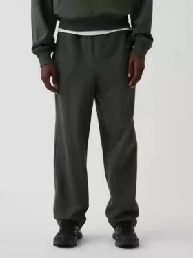 Pantalones de sudadera holgados de peso pesado para adultos