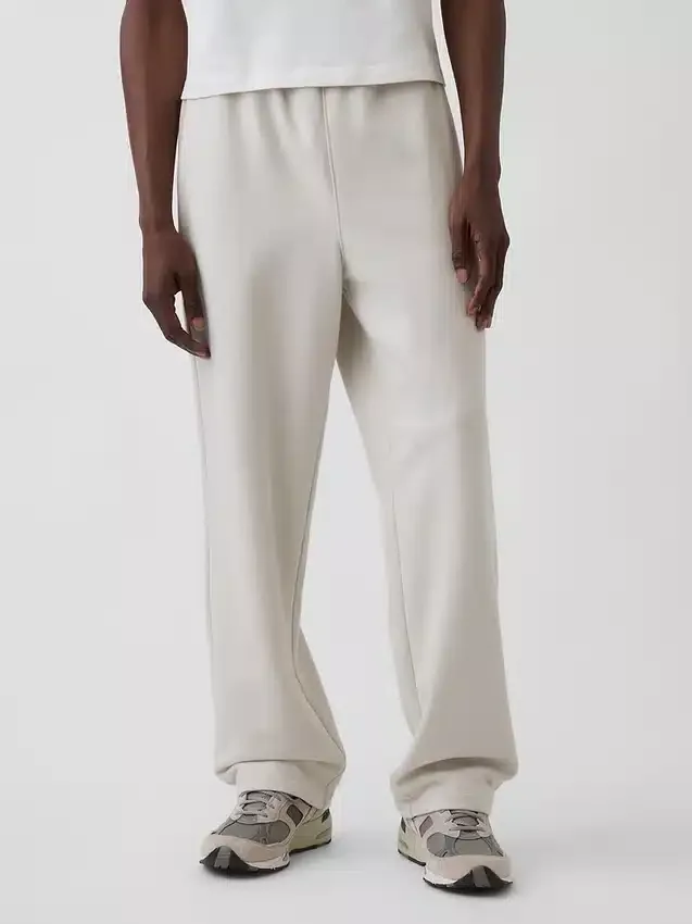 Pantalones de sudadera holgados de peso pesado para adultos