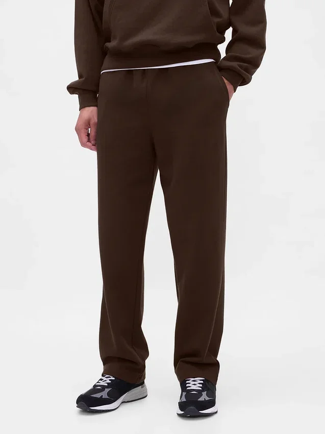 Pantalones de sudadera holgados de peso pesado para adultos