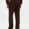 Pantalones de sudadera holgados de peso pesado para adultos