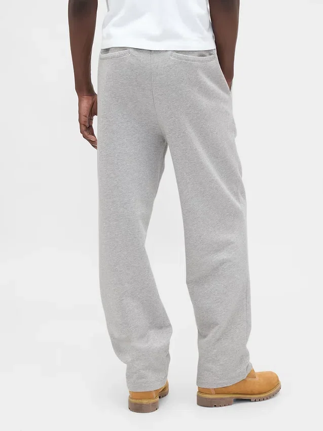 Pantalones de sudadera holgados de peso pesado para adultos