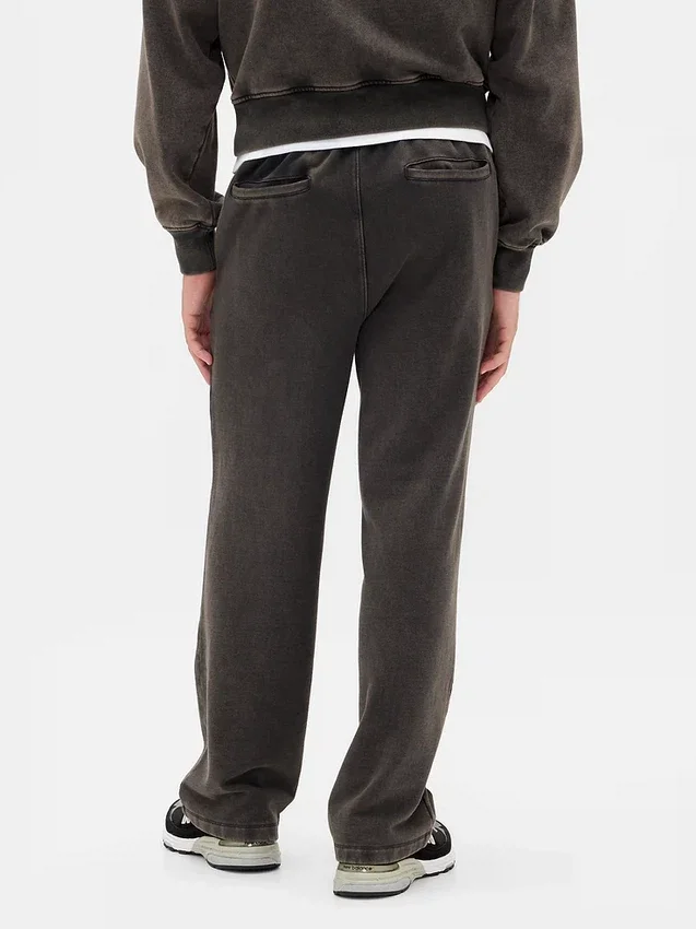 Pantalones de sudadera holgados de peso pesado para adultos
