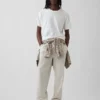 Pantalones de sudadera holgados de peso pesado para adultos