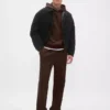 Pantalones de sudadera holgados de peso pesado para adultos