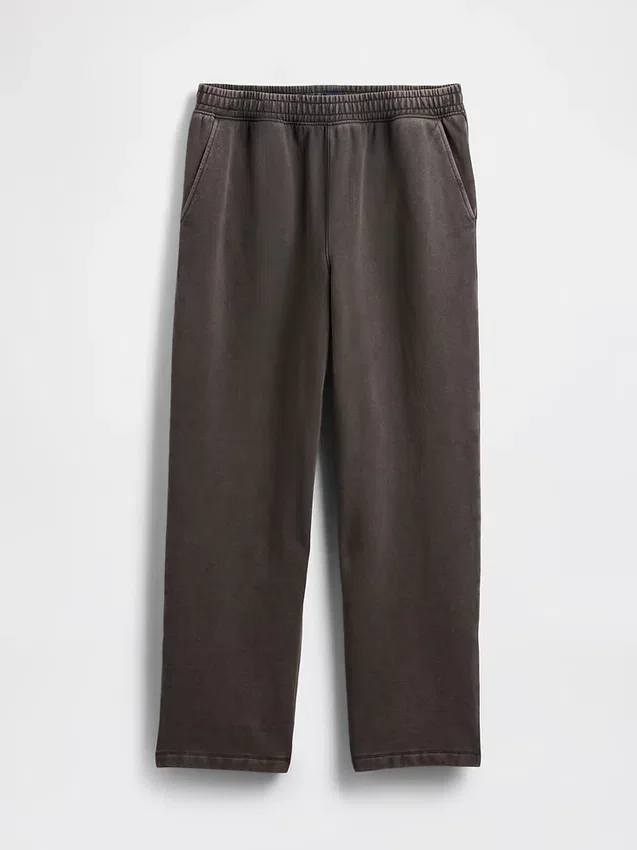 Pantalones de sudadera holgados de peso pesado para adultos