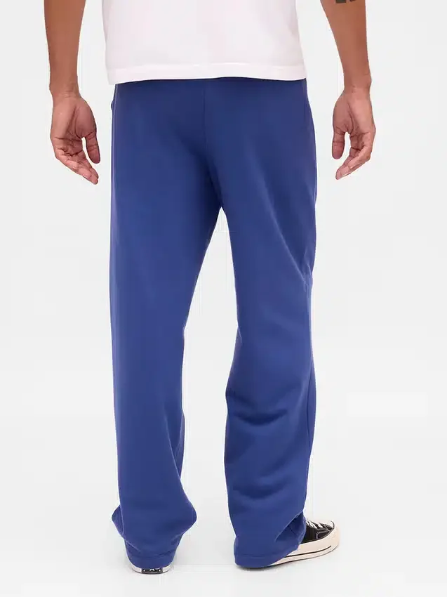 Pantalones de sudadera para adultos, de peso pesado y corte holgado, con logo