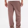 Pantalones de sudadera para adultos, de peso pesado y corte holgado, con logo