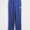 Pantalones de sudadera para adultos, de peso pesado y corte holgado, con logo