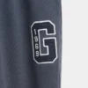 Pantalones de sudadera para adultos de tejido grueso y corte holgado con logo