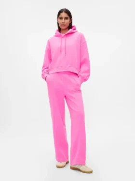 Pantalones de sudadera rectos con costuras Vintagesoft