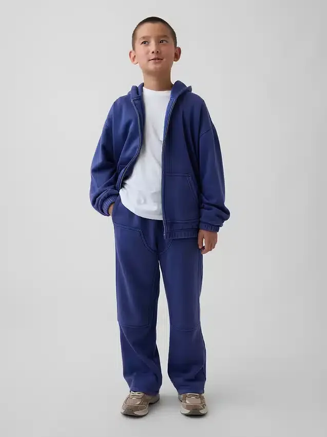 Pantalones deportivos utilitarios Vintagesoft para niños, de corte holgado