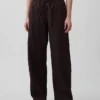 Pantalones Easy Barrel de popelín