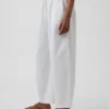Pantalones Easy Barrel de popelín