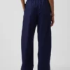 Pantalones Easy Barrel de popelín