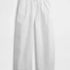 Pantalones Easy Barrel de popelín