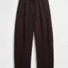 Pantalones Easy Barrel de popelín