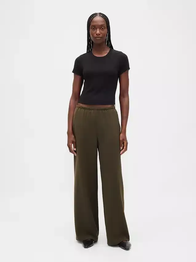 Pantalones Easy de pierna ancha