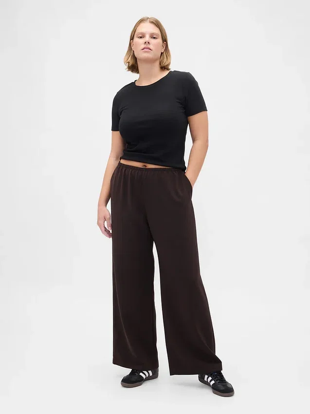 Pantalones Easy de pierna ancha