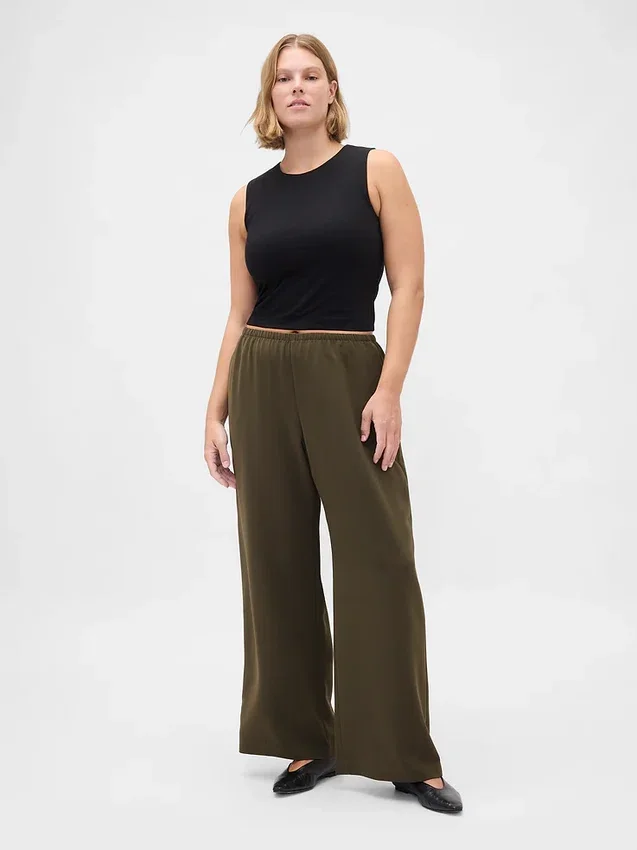 Pantalones Easy de pierna ancha