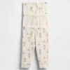 Pantalones elásticos de algodón orgánico GAP × Disney Baby (paquete de 3)