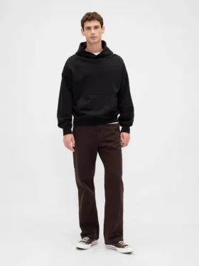 Pantalones holgados de carpintero de lona estilo años 90
