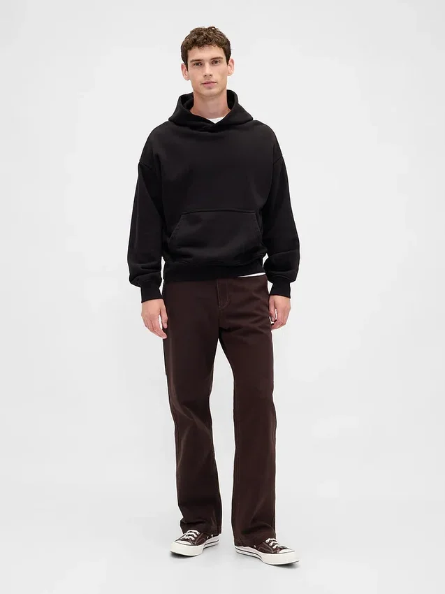 Pantalones holgados de carpintero de lona estilo años 90