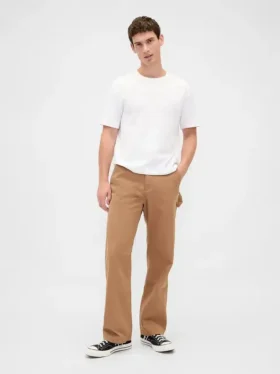 Pantalones holgados de carpintero de lona estilo años 90